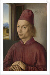 Portrait of young man, perhaps Jan van Winckele, 1462 by Dirck Bouts