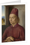 Portrait of young man, perhaps Jan van Winckele, 1462 by Dirck Bouts