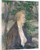 Woman seated in a Garden, 1891 by Henri de Toulouse-Lautrec