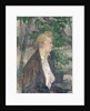 Woman seated in a Garden, 1891 by Henri de Toulouse-Lautrec