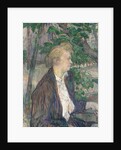 Woman seated in a Garden, 1891 by Henri de Toulouse-Lautrec