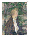 Woman seated in a Garden, 1891 by Henri de Toulouse-Lautrec