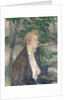 Woman seated in a Garden, 1891 by Henri de Toulouse-Lautrec