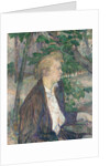 Woman seated in a Garden, 1891 by Henri de Toulouse-Lautrec