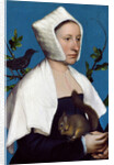 Lady with a Squirrel and a Starling, c.1526-28 by Hans Holbein the Younger