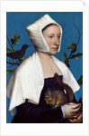 Lady with a Squirrel and a Starling, c.1526-28 by Hans Holbein the Younger