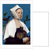 Lady with a Squirrel and a Starling, c.1526-28 by Hans Holbein the Younger