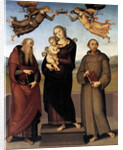 The Virgin of Loretto with Saint Jerome and Saint Francis, 1507-15 by Pietro Perugino