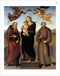 The Virgin of Loretto with Saint Jerome and Saint Francis, 1507-15 by Pietro Perugino