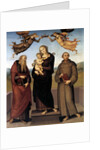 The Virgin of Loretto with Saint Jerome and Saint Francis, 1507-15 by Pietro Perugino
