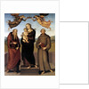The Virgin of Loretto with Saint Jerome and Saint Francis, 1507-15 by Pietro Perugino