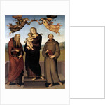 The Virgin of Loretto with Saint Jerome and Saint Francis, 1507-15 by Pietro Perugino