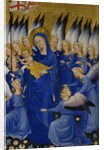 Mary with Child and Angels, right panel of Wilton Diptych, c.1395-9 by Anonymous Anonymous