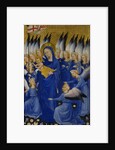 Mary with Child and Angels, right panel of Wilton Diptych, c.1395-9 by Anonymous Anonymous