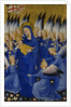 Mary with Child and Angels, right panel of Wilton Diptych, c.1395-9 by Anonymous Anonymous