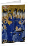 Mary with Child and Angels, right panel of Wilton Diptych, c.1395-9 by Anonymous Anonymous