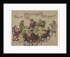 Dutch VOC employees being served a meal by Javanese servants at Deshima, 1790-1810 by Japanese School