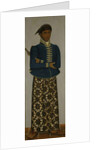 Javanese court official, c.1820-70 by Javanese School