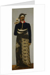 Javanese court official, c.1820-70 by Javanese School