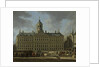 The Town Hall on Dam Square, Amsterdam, 1672 by Gerrit Adriaensz Berckheyde