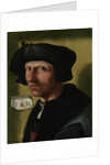 Portrait of Jacob Cornelisz van Oostsanen, c.1533 by Jacob Cornelisz van Oostsanen