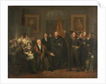 Triumvirate Assuming Power in the Name of the Prince of Orange, 21 November 1813, c.1828 by Jan Willem Pieneman