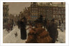 The Singel Bridge at the Paleisstraat in Amsterdam, 1896-8 by Georg-Hendrik Breitner