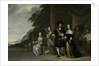 Batavian VOC chief merchant Pieter Cnoll and his family, 1665 by Jacob Coeman