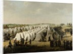 The Army Camp at Rijen, 1831-5 by Dutch School