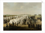 The Army Camp at Rijen, 1831-5 by Dutch School