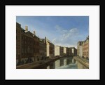 The ‘Golden Bend’ in the Herengracht, Amsterdam from the East, 1671-2 by Gerrit Adriaensz Berckheyde