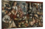 The Well-stocked Kitchen, 1566 by Joachim Beuckelaer or Bueckelaer