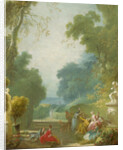 A Game of Hot Cockles, c.1775-80 by Jean-Honore Fragonard