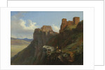 View of the Castello di San Giuliano, near Trapani, Sicily, c.1824-6 by Louise Josephine Sarazin de Belmont