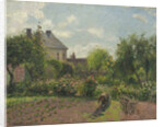 The Artist's Garden at Eragny, 1898 by Camille Pissarro