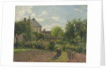 The Artist's Garden at Eragny, 1898 by Camille Pissarro