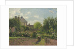 The Artist's Garden at Eragny, 1898 by Camille Pissarro