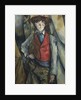 Boy in a Red Waistcoat, 1888-90 by Paul Cezanne