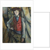 Boy in a Red Waistcoat, 1888-90 by Paul Cezanne