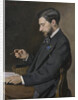 Edmond Maître, 1869 by Jean Frederic Bazille