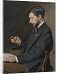 Edmond Maître, 1869 by Jean Frederic Bazille