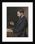 Edmond Maître, 1869 by Jean Frederic Bazille