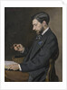 Edmond Maître, 1869 by Jean Frederic Bazille