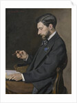Edmond Maître, 1869 by Jean Frederic Bazille