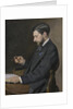 Edmond Maître, 1869 by Jean Frederic Bazille