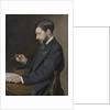 Edmond Maître, 1869 by Jean Frederic Bazille