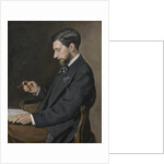 Edmond Maître, 1869 by Jean Frederic Bazille