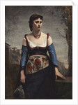 Agostina, 1866 by Jean Baptiste Camille Corot