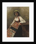 Italian Girl, c.1872 by Jean Baptiste Camille Corot