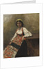 Italian Girl, c.1872 by Jean Baptiste Camille Corot
